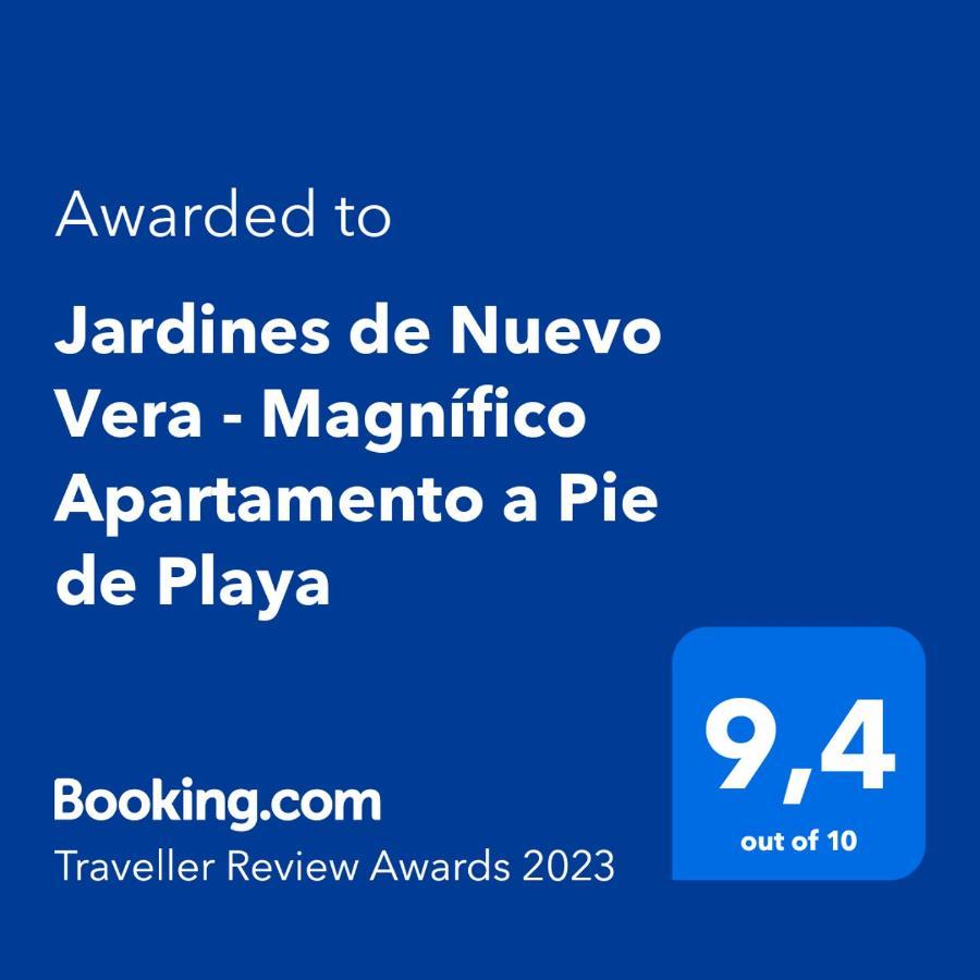 Jardines De Nuevo Vera - Magnifico Apartamento A Pie De Playa Exterior foto